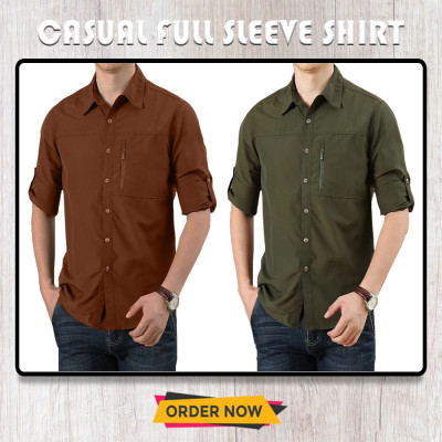 Kaiser Cotton Stylish Full Sleeve Shirt