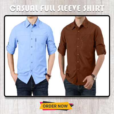 Kaiser Cotton Stylish Full Sleeve Shirt
