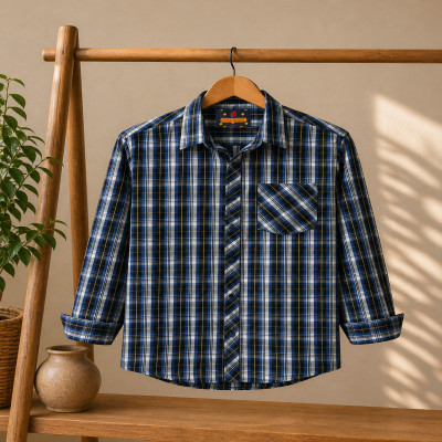Men's Grameen check shirt