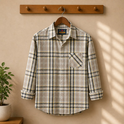 Men's Grameen check shirt