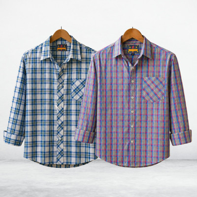 Men's Grameen check shirt