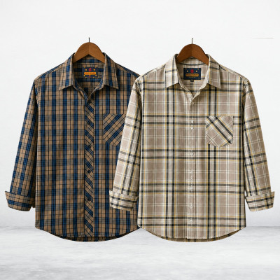 Men's Grameen check shirt