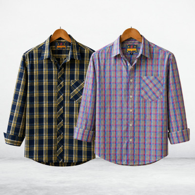 Men's Grameen check shirt