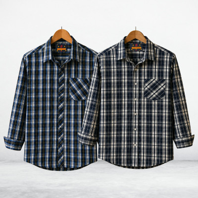 Men's Grameen check shirt