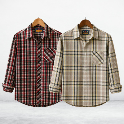 Men's Grameen check shirt