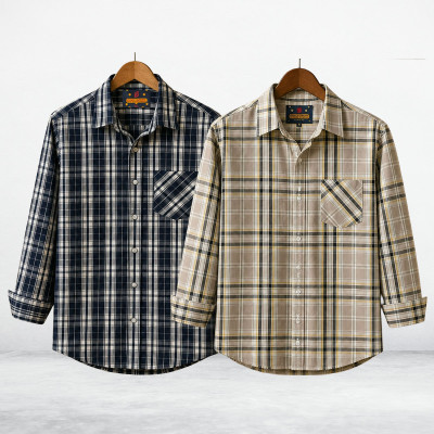 Men's Grameen check shirt