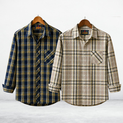 Men's Grameen check shirt