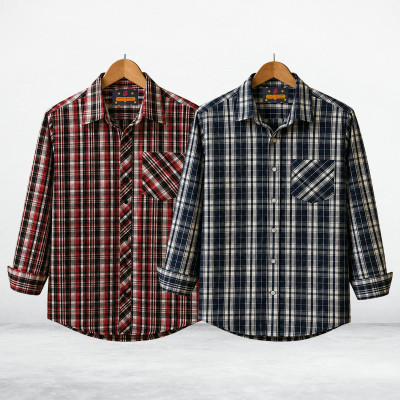 Men's Grameen check shirt
