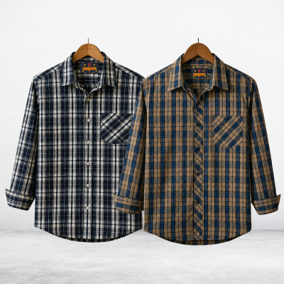 Men's Grameen check shirt