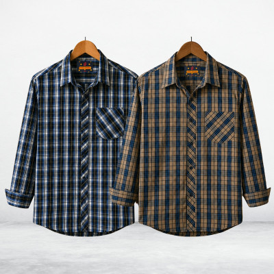Men's Grameen check shirt