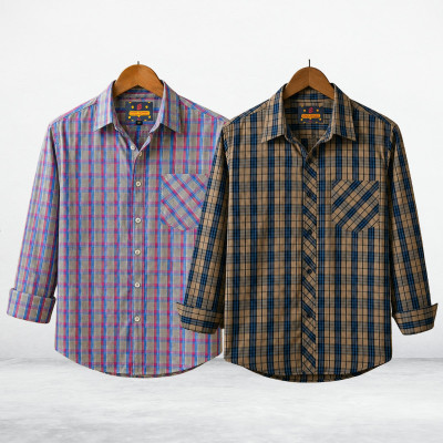 Men's Grameen check shirt