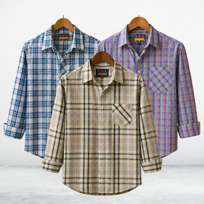 Men's Grameen check shirt