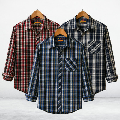 Men's Grameen check shirt