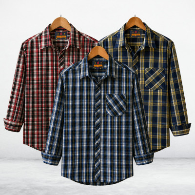 Men's Grameen check shirt