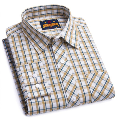 Grameen check Full Hata Men's shirt